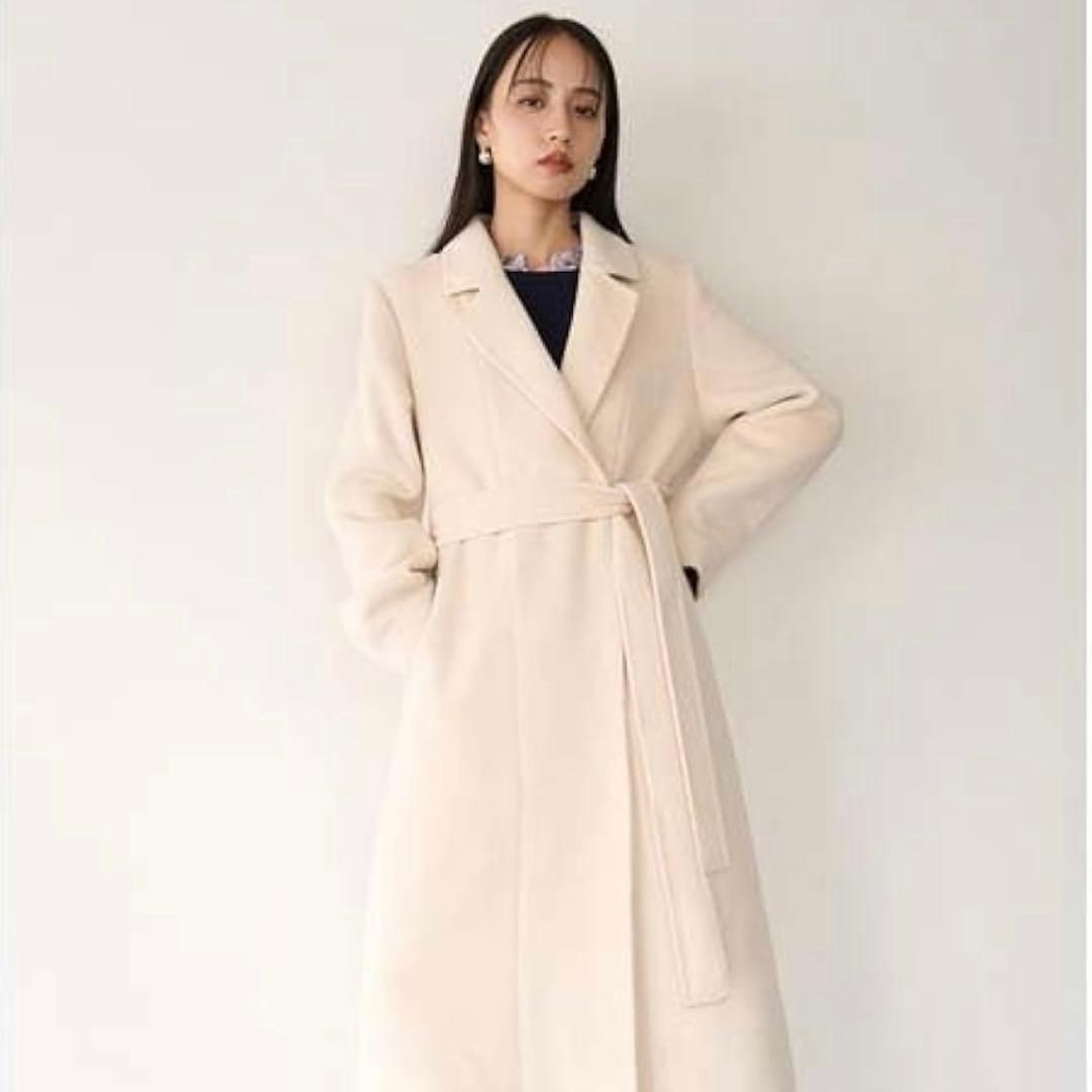 新品タグ付き♡スナイデル ベルテッドレディコート 2024AW 2種ベルトあり