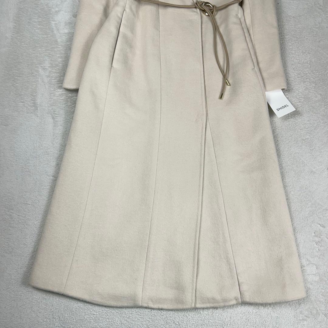 新品タグ付き♡スナイデル ベルテッドレディコート 2024AW 2種ベルトあり