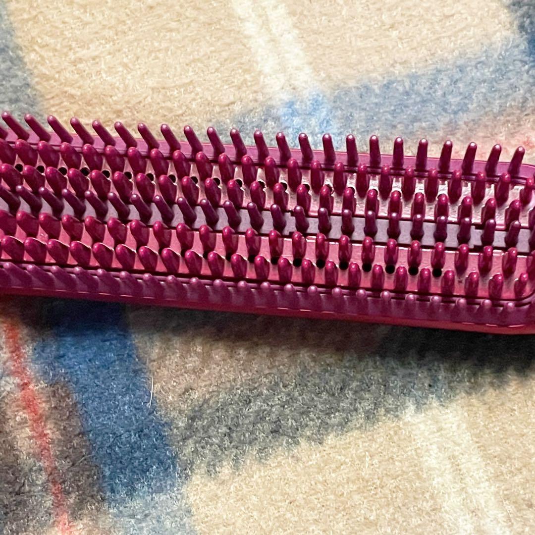 韓国 チョンダムスタイル ダブルアクションヘアブラシ 中古