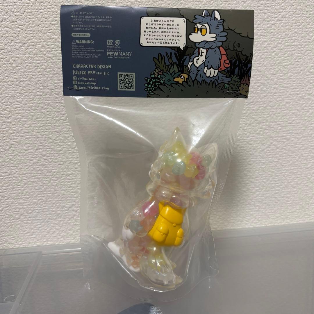 FEWMANY おおかみくん クリスマスの星 あらいきりこ ソフビ