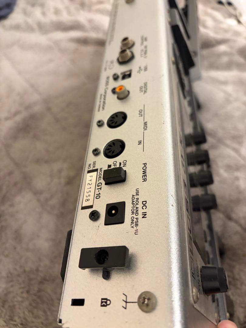 BOSS GT-10 マルチエフェクター 動作OK！外観錆あり