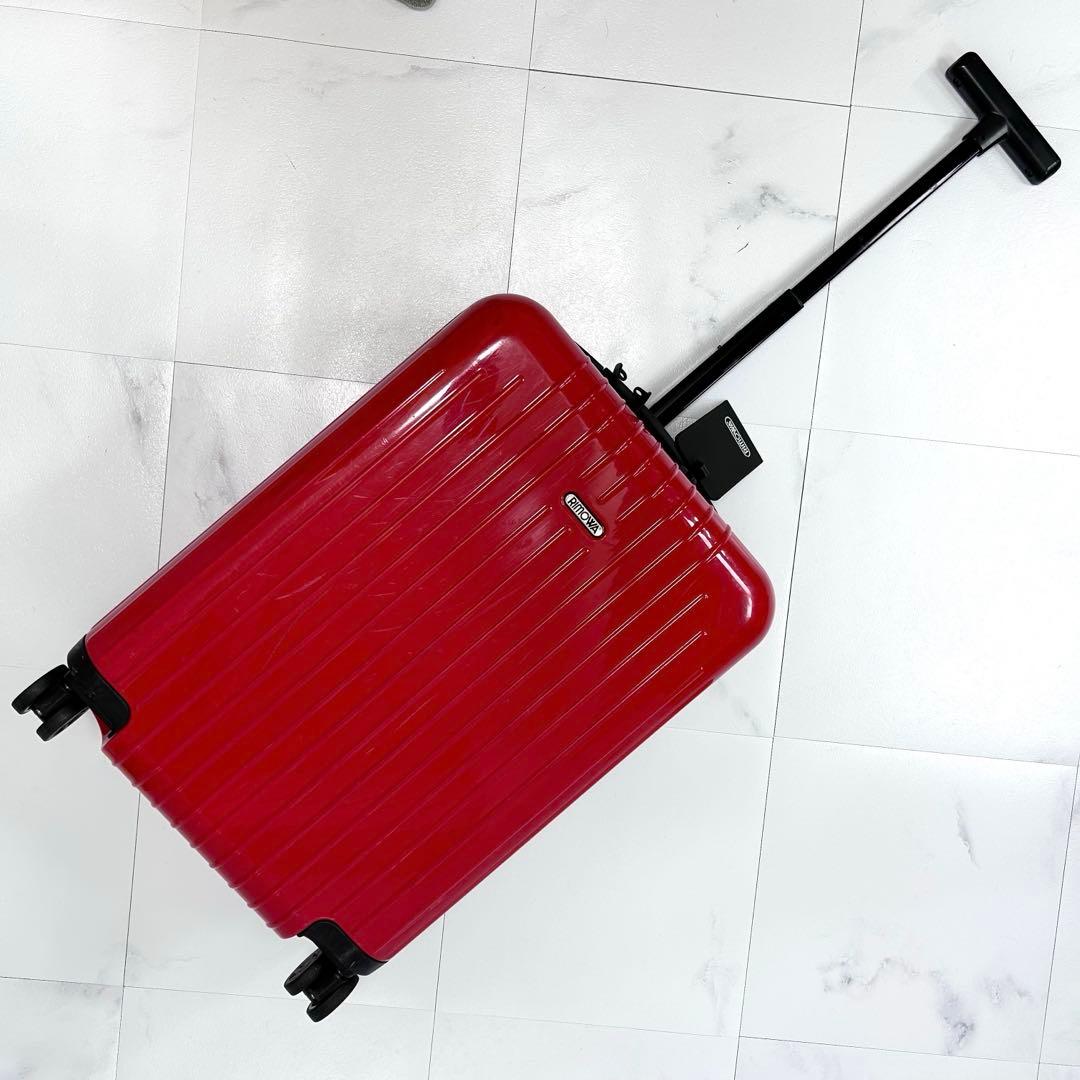 RIMOWA サルサエアー 34L 機内持ち込み 四輪 キャリーケース レッド