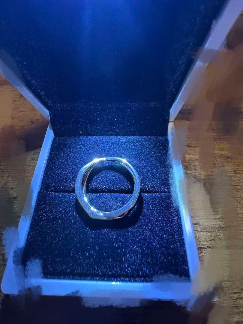 シルバー ツイストデザインリング