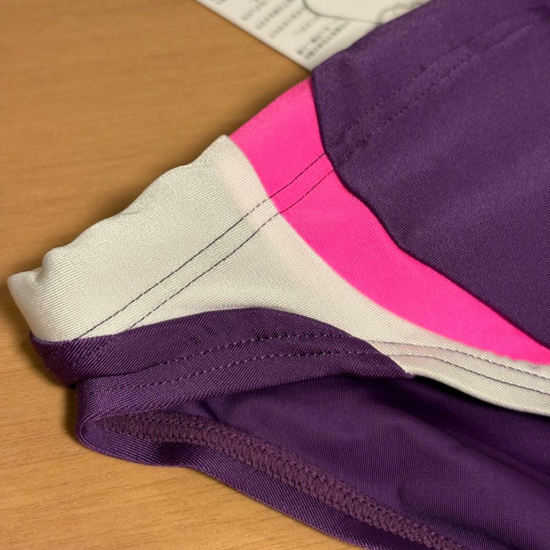 【新品】asics AMA88T 競パン 紫/ピンク ハイドロCD Sサイズ