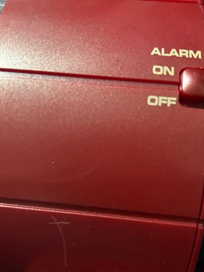 ZEON CLOCK ジオンクロック　シャア専用　ガンダム時計　レトロ　当時物