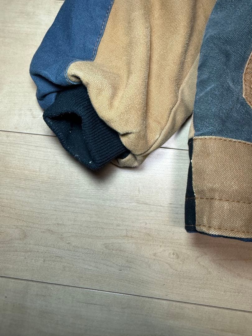 カーハート アウター Carhartt リメイク キャンバス 中綿 ジャケット