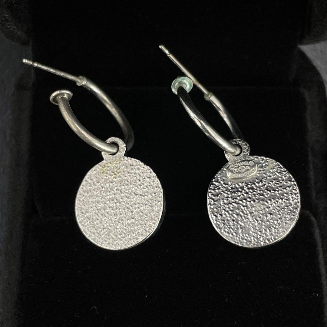 オールド　シャネル　ピアス　ココマーク フェイクパール　シルバー　イヤリング