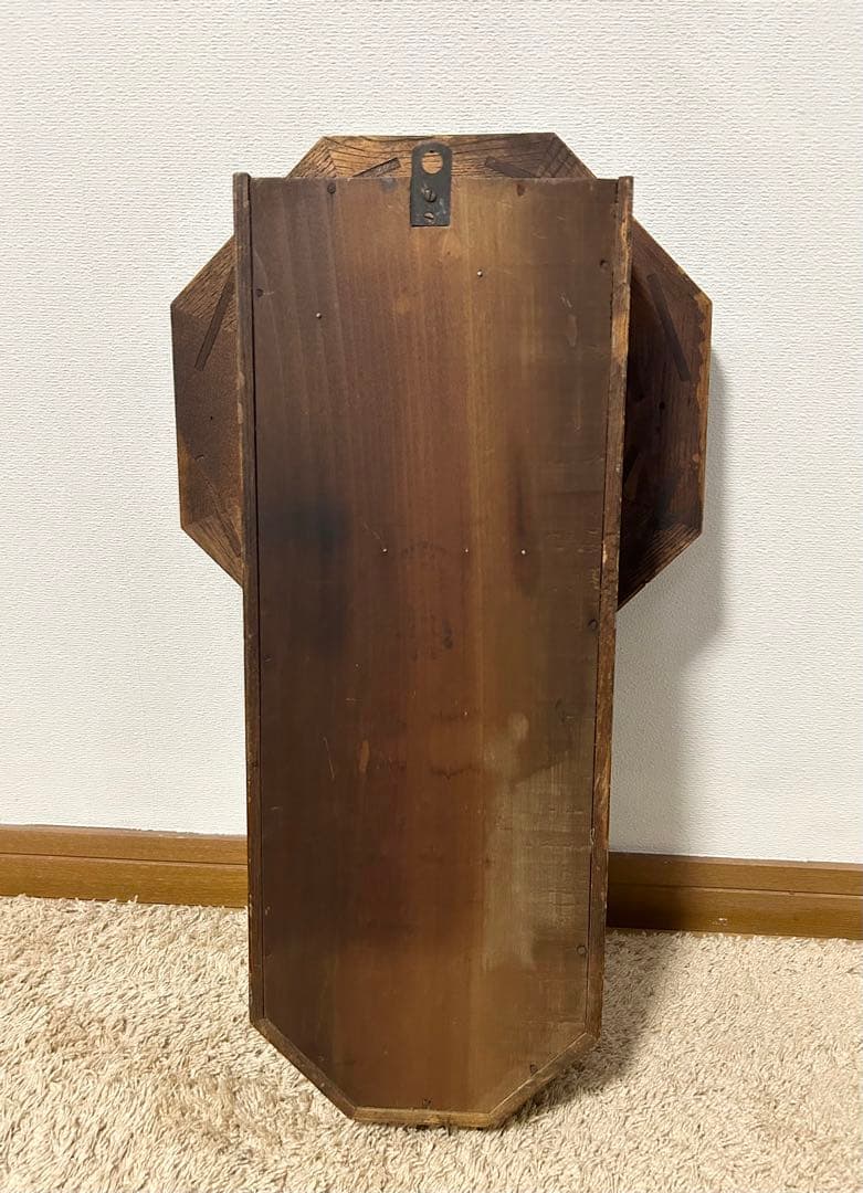 レア品　明治　レトロ 古時計 振り子時計 掛時計 柱時計　ぜんまい アンティーク