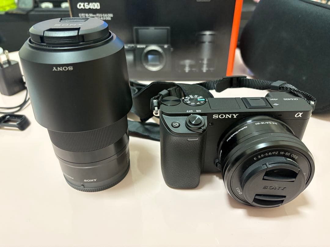 SONY a6400 デジタル一眼レフ(外箱付き)