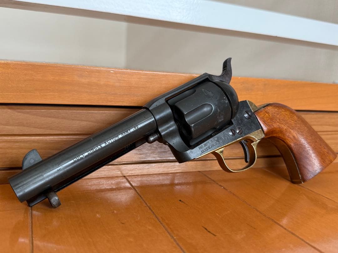 ハドソン コルト SAA HW シビリアン 木製グリップ モデルガン マルイ