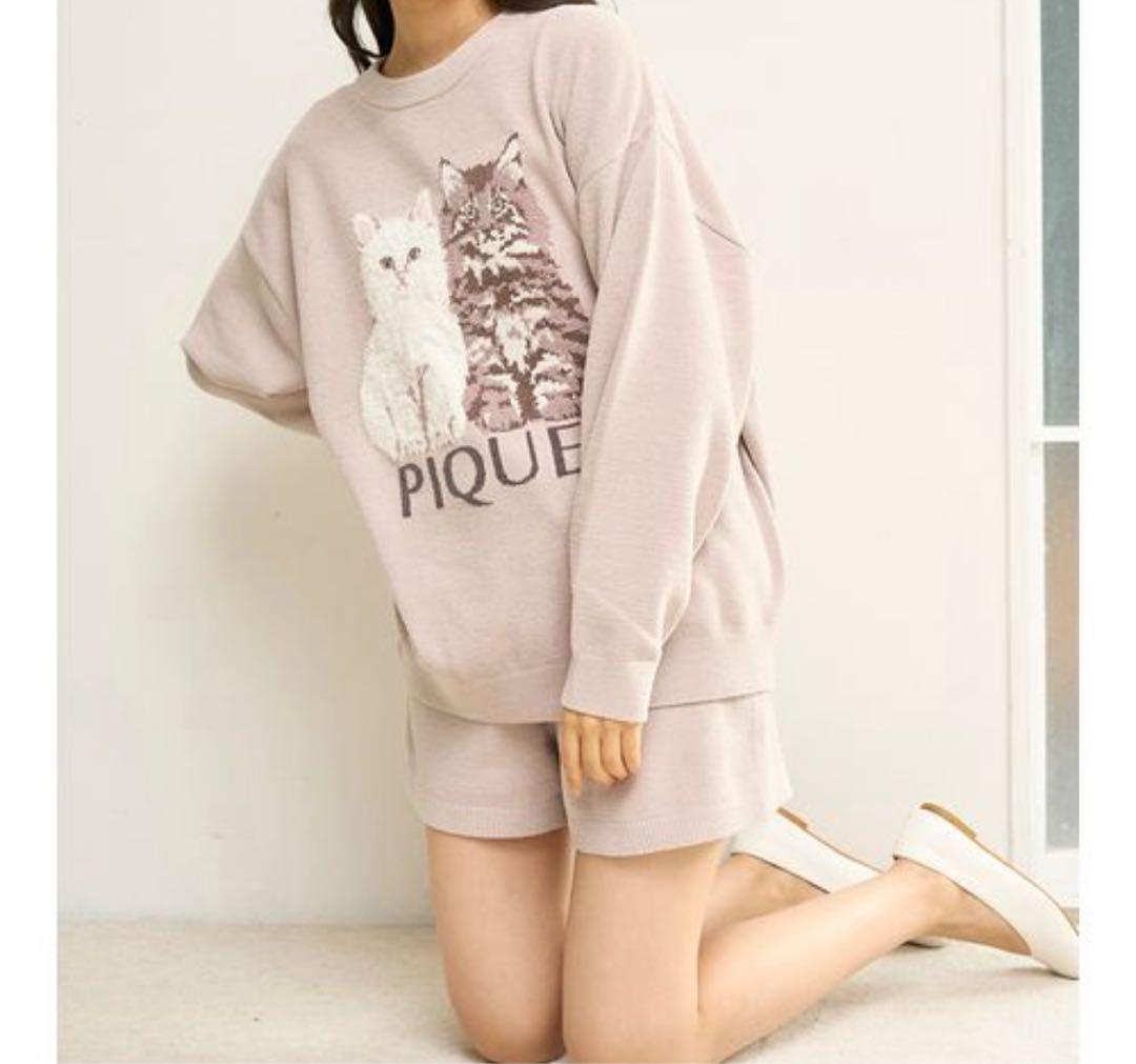 gelato pique ルームウェア パジャマ 猫