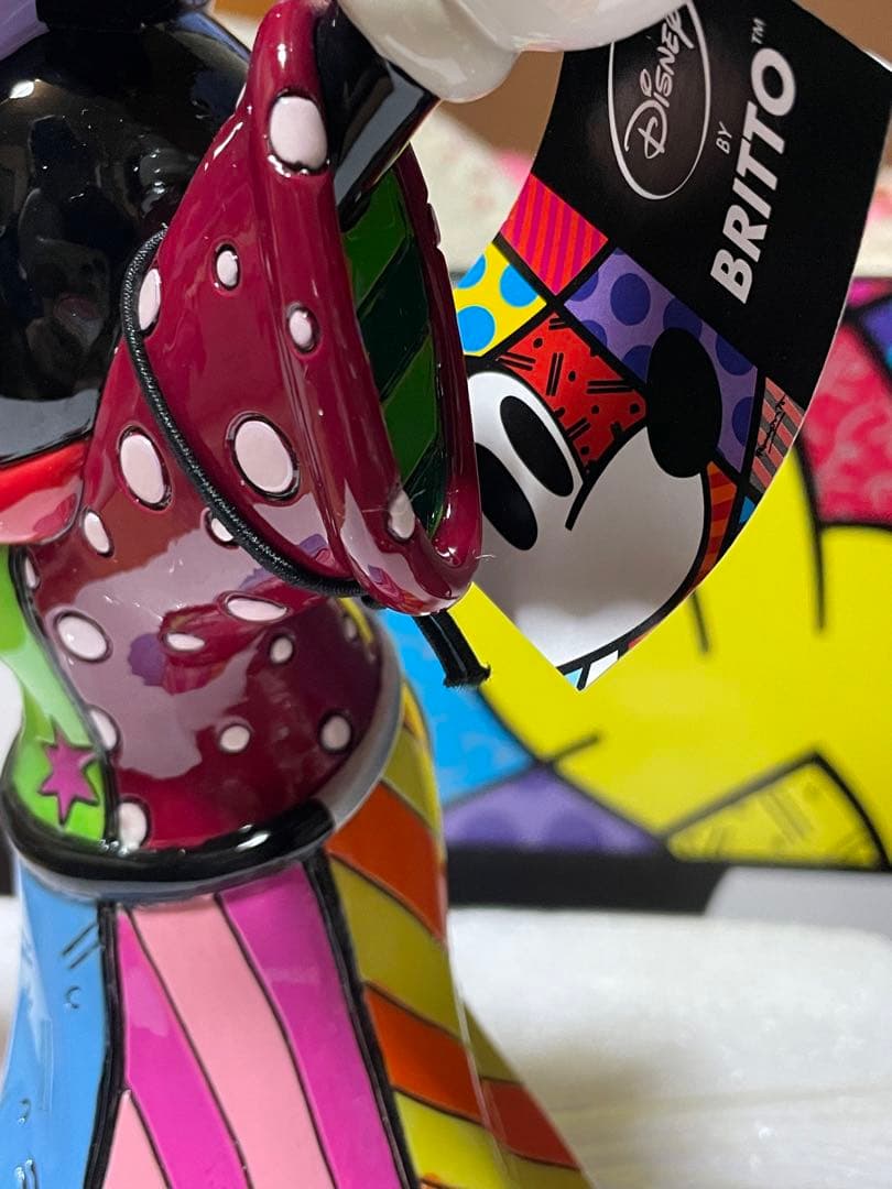 Disney Britto ミッキーフィギュア ファンタジア<箱付き>