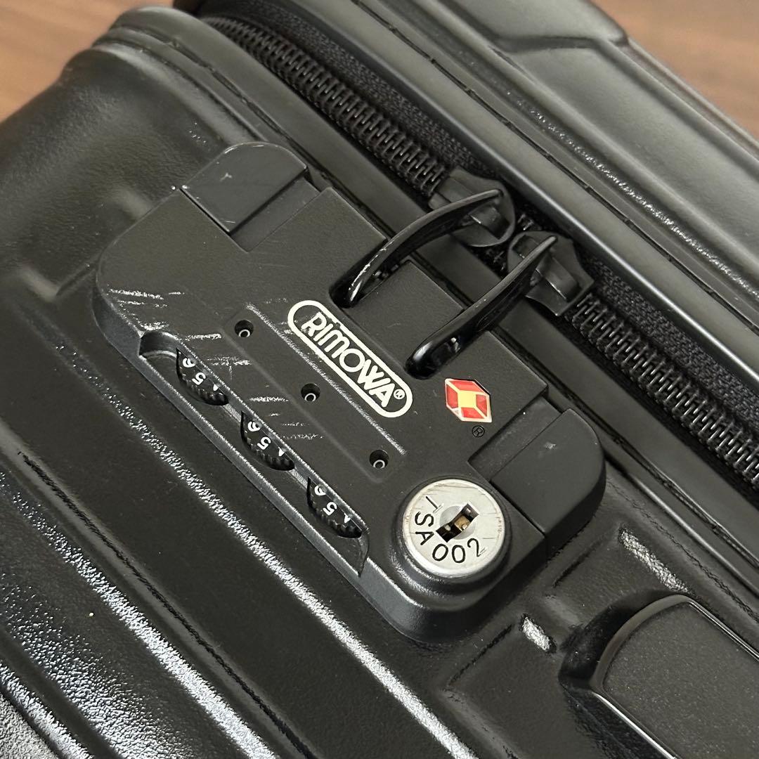 RIMOWA リモワ サルサ 35L 機内持ち込み TSAロック ブラック 2輪