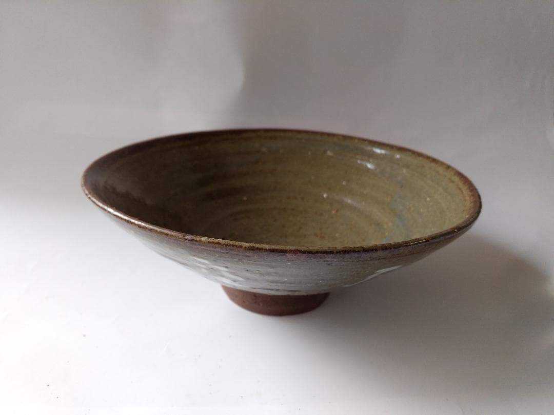 丹波焼 石田陶春 堀内宗完 ( 兼中斎 )題 不空 花押 茶碗 共箱 共布 新品