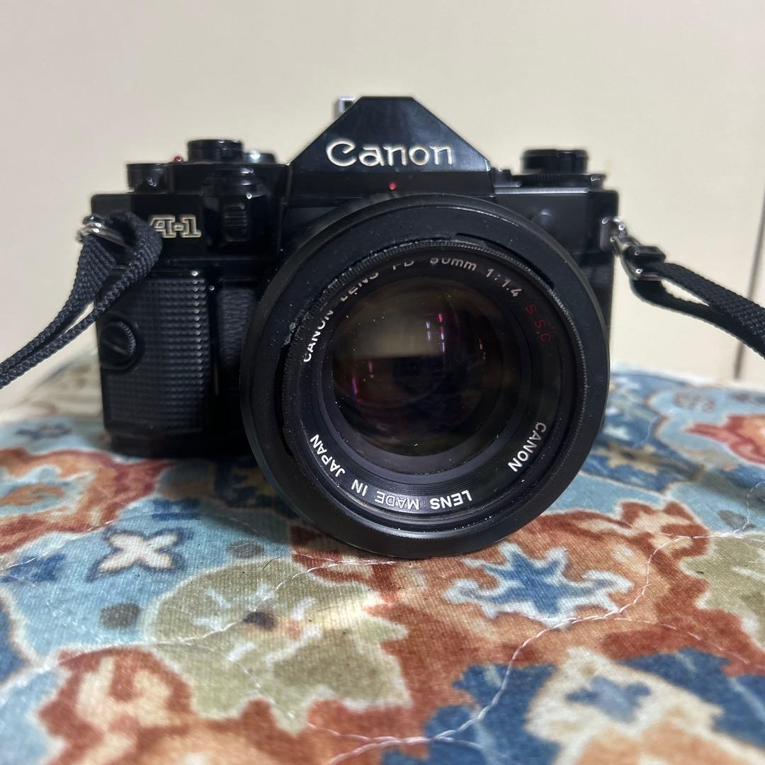 ORIBE STORE様 Canon A-1 フィルム一眼レフカメラ ＆ストロボ