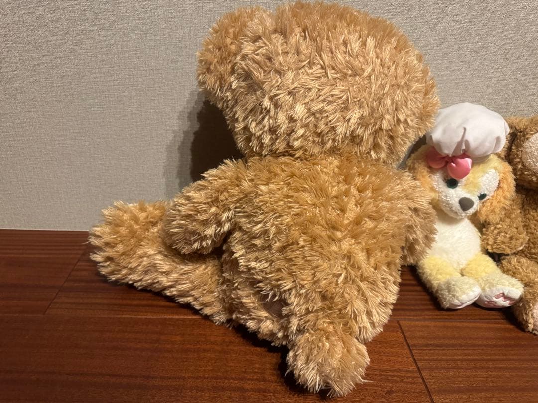 ダッフィーぬいぐるみ2種類＋クッキーちゃん