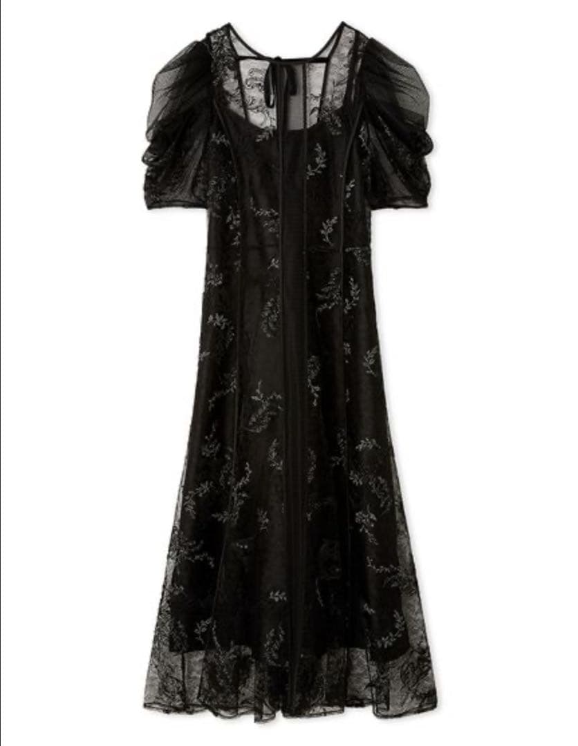 FRAY I.D コードフラワーレースドレス