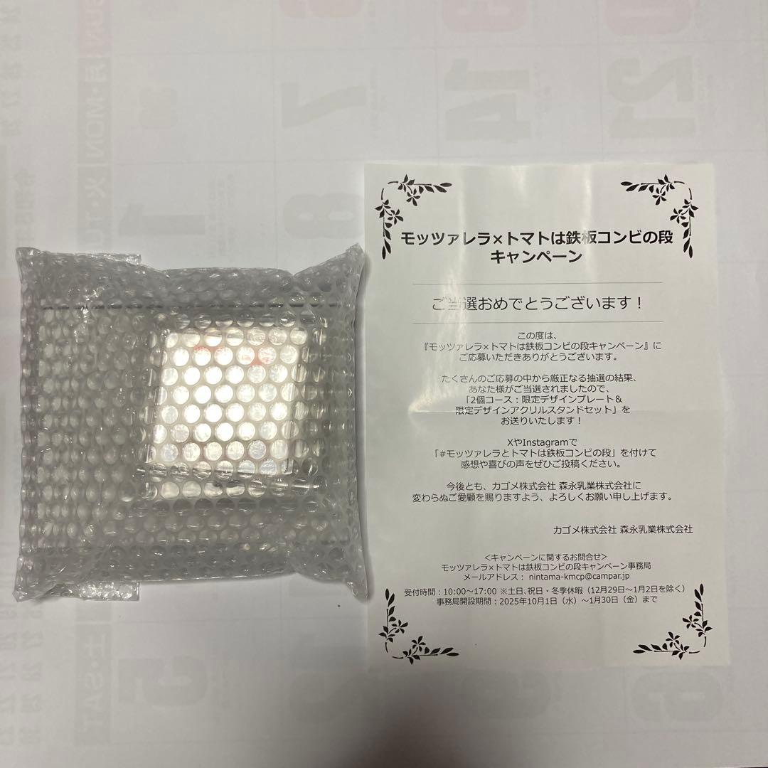 忍たま乱太郎　当選品　限定デザインプレート＆アクリルスタンドセット