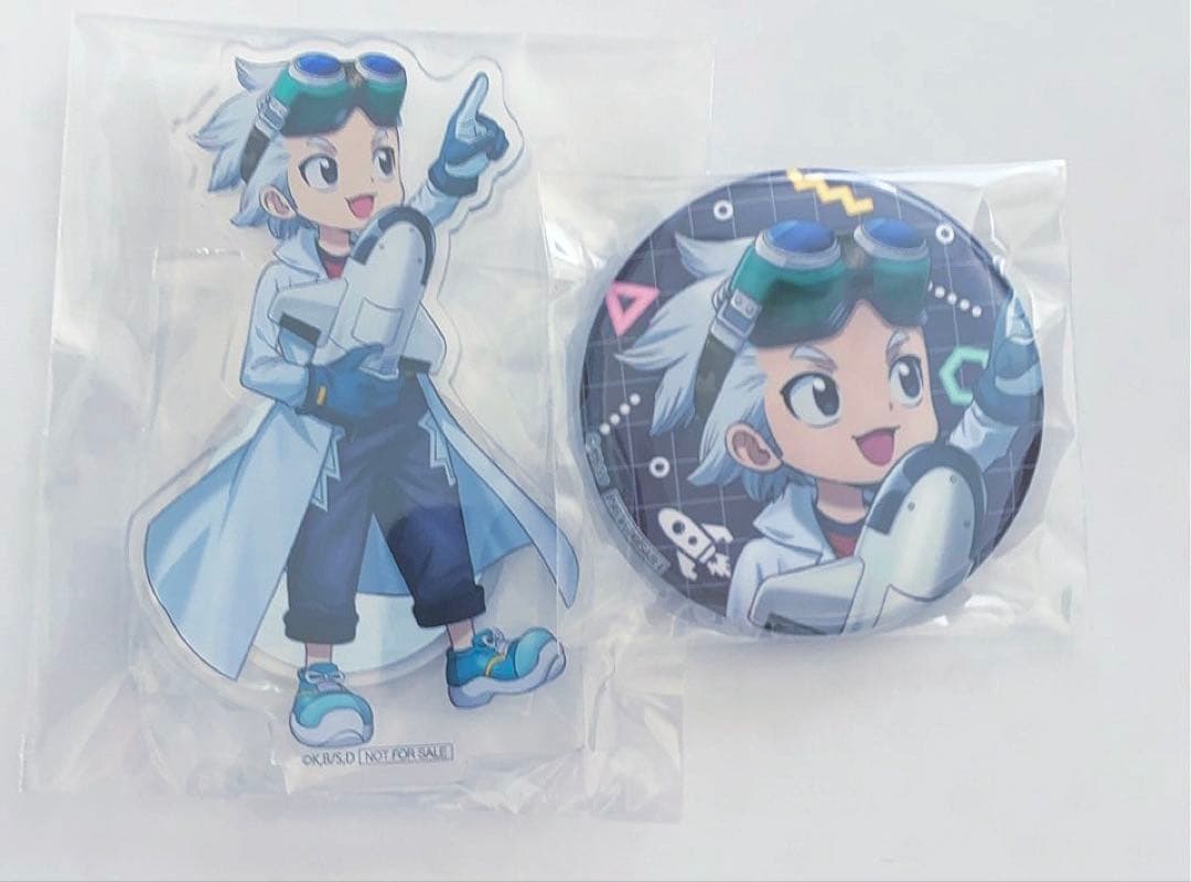 Dr.STONE 幼少期 アクリルスタンド 缶バッジ 特典 ゼノ