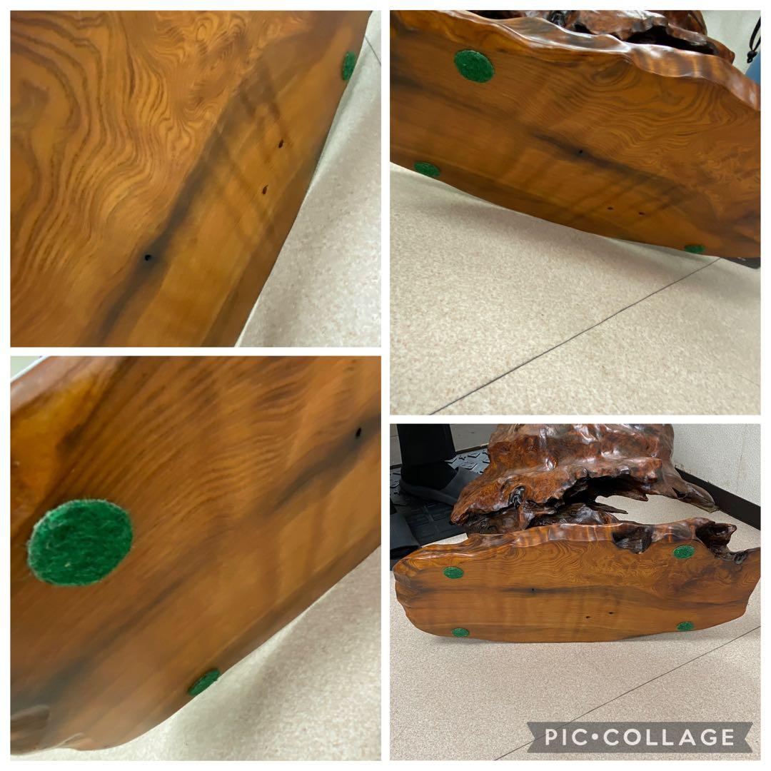 3-2799 屋久杉？置物・飾り（高さ約90cm・約11kg）