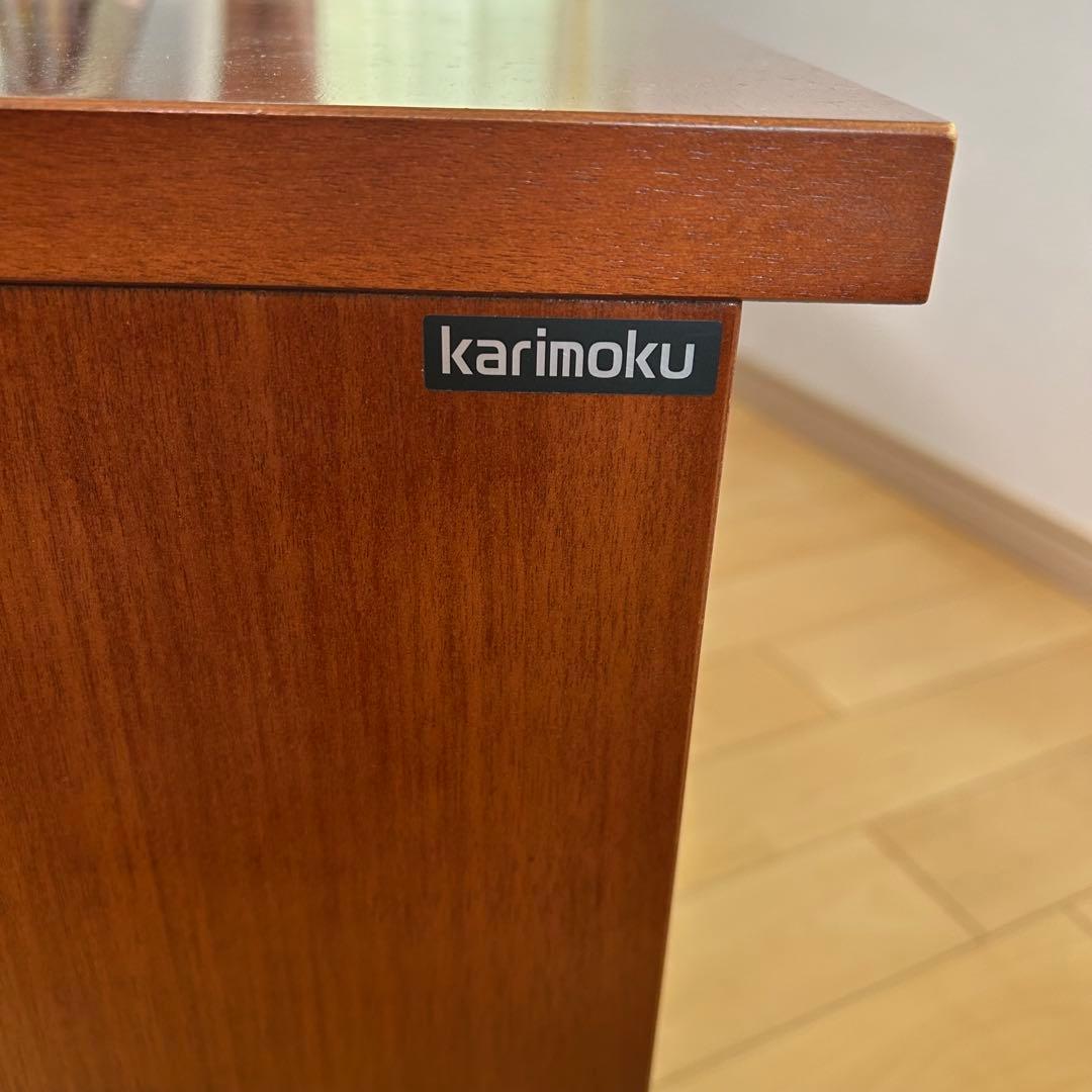 karimoku カリモク家具　テレビ台　コンセント5個　キャスター付カリモク