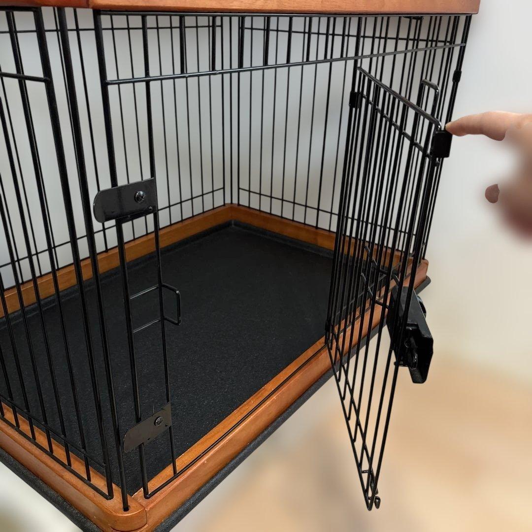 犬用ケージ 木製と金属製 NEO CG-0007