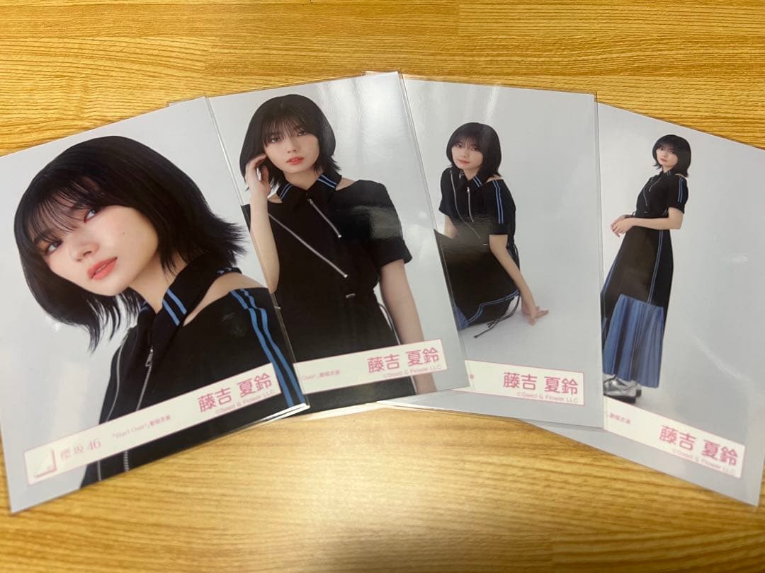 櫻坂46 藤吉夏鈴 startover 歌唱衣装 生写真 コンプ