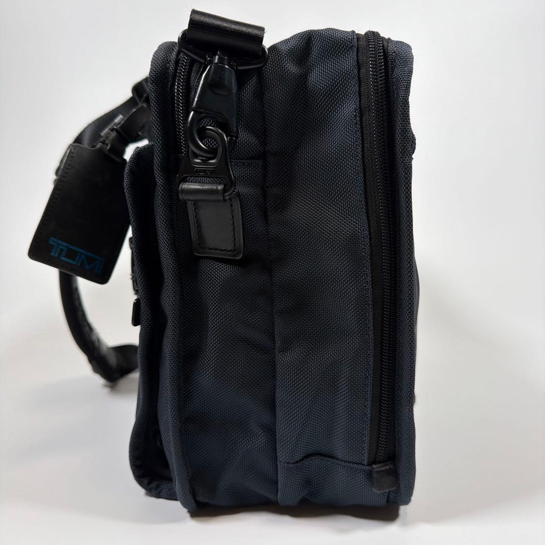 【美品】【希少】トゥミ　ビジネスバッグ　2way ソフネットコラボ　ネイビー
