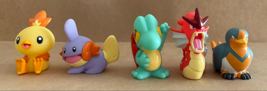 ポケモン★ポケモンキッズ 色ちがい★5体セット 懸賞品