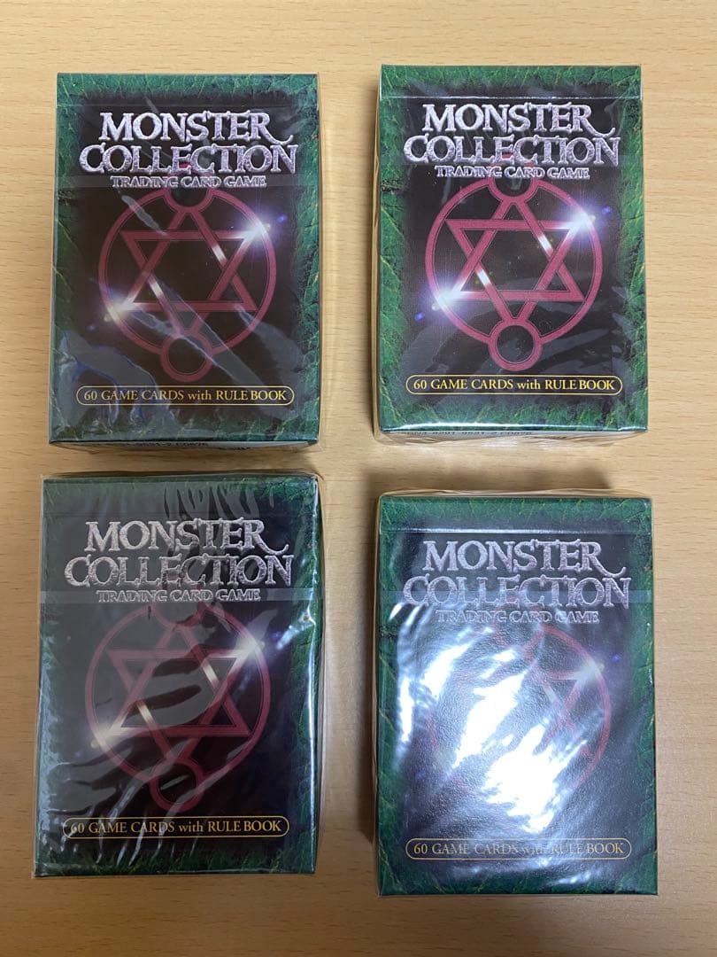 【未開封】モンスター・コレクション　スターターパック　4パック