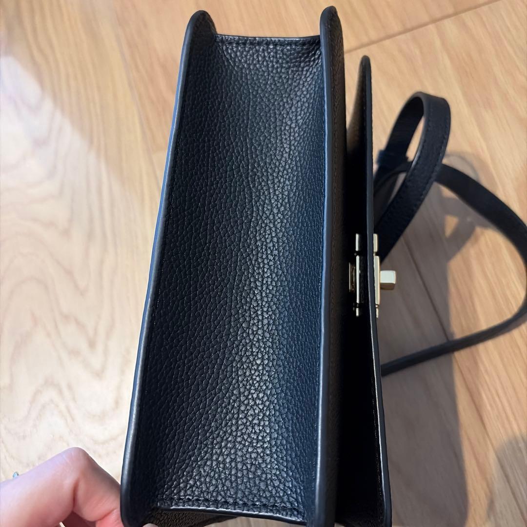 Lauren Ralph Lauren ブラック ショルダーバッグ