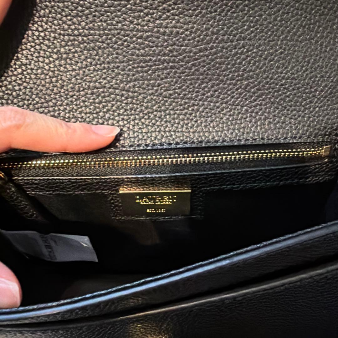 Lauren Ralph Lauren ブラック ショルダーバッグ