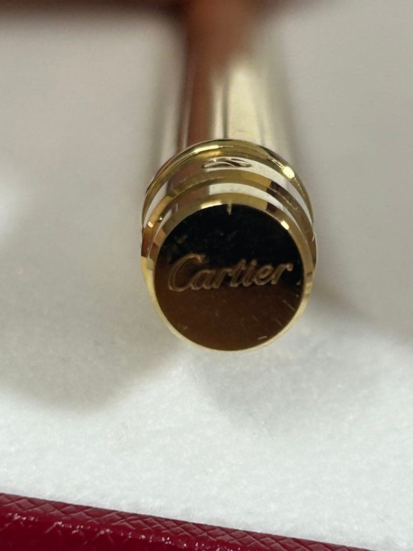 カルティエ　ボールペン　サントス　ドゥ　Cartier