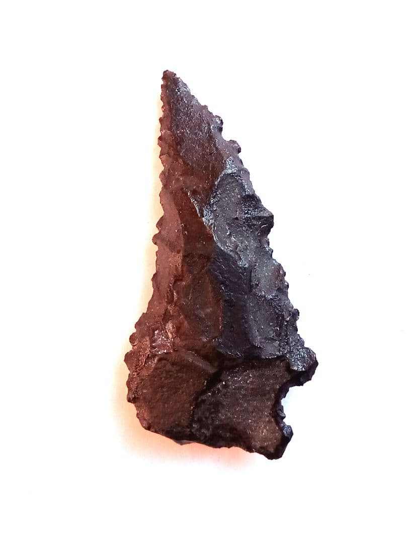 サバイバル ナイフとして… 340 ❑ サヌカイト 石器 ❒ 模写