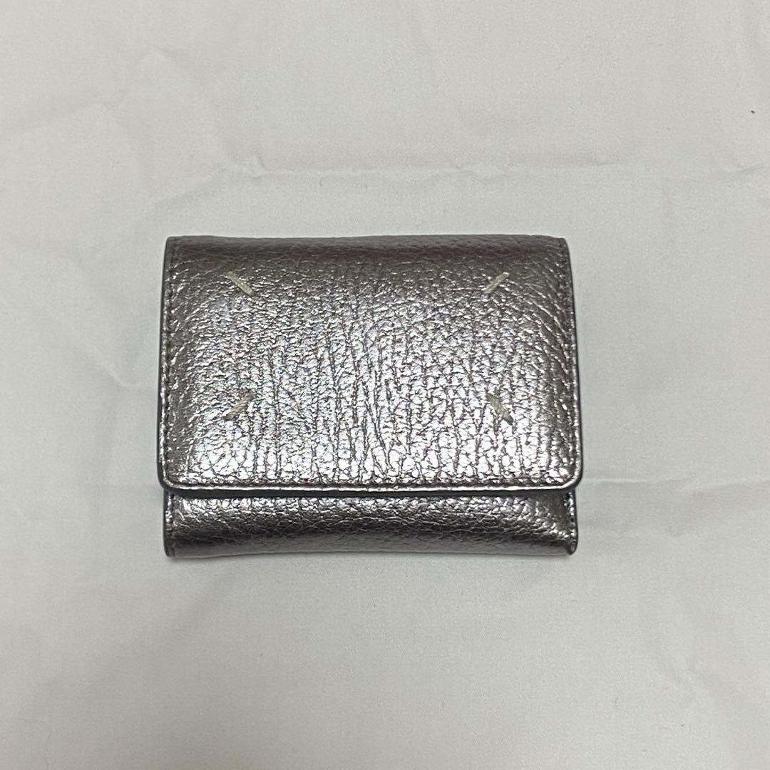Maison Margiela 三つ折り財布　シルバー