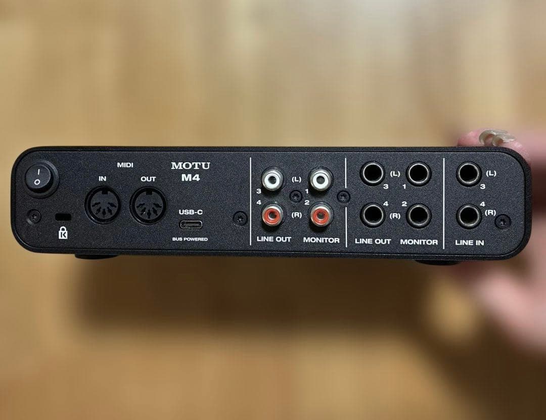 【アディット】MOTU M4 オーディオインターフェイス