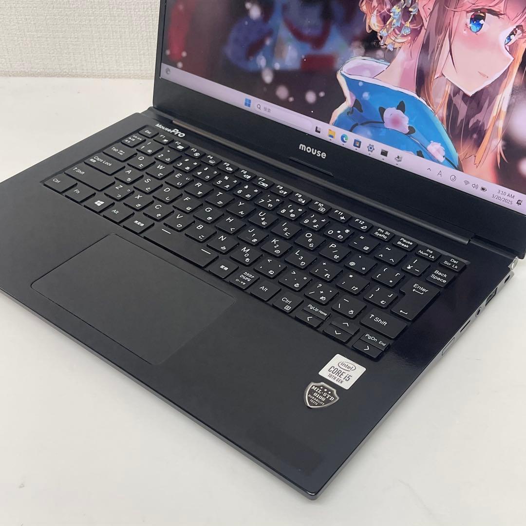 Windowsノート本体 #502 Mouse Pro NB410H i5-10210U 8GB 256
