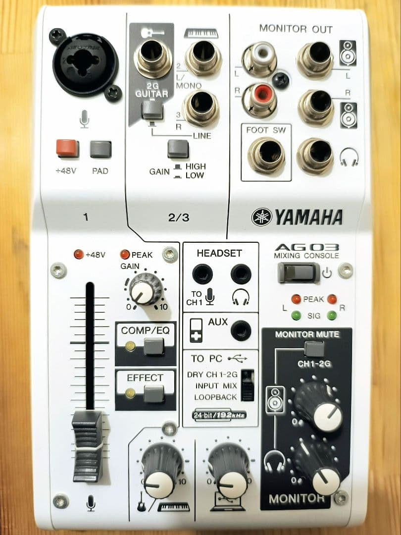 YAMAHA AG03 オーディオインターフェース ヤマハ 中古美品