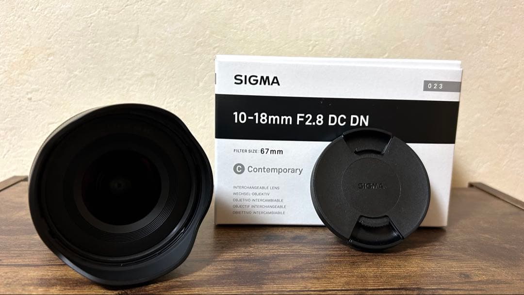 【年内限定出品】SIGMA 10-18mm F2.8 キヤノンRFマウント用