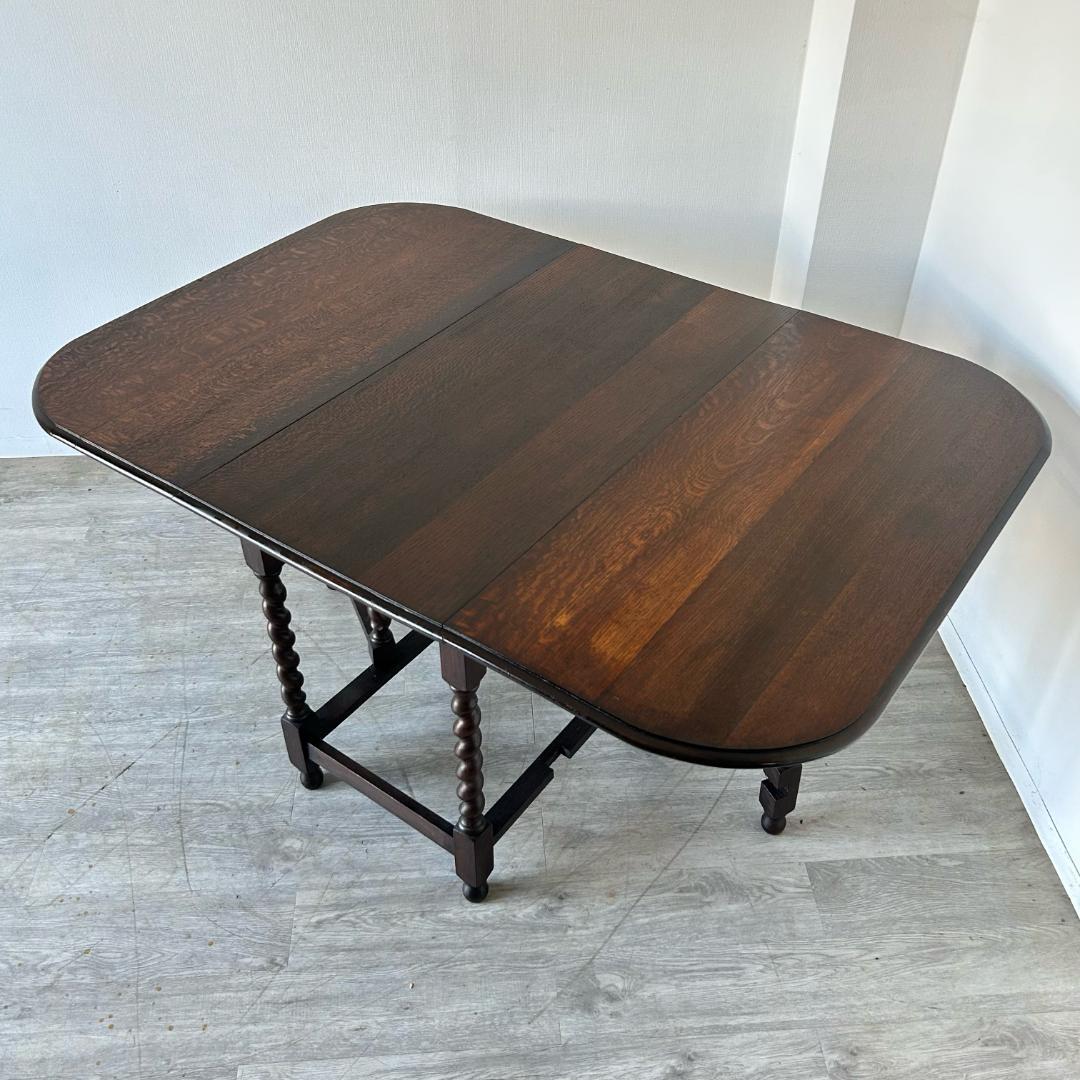 アンティーク 家具 ゲートレッグテーブルテーブル 1930年頃 英国製 545A