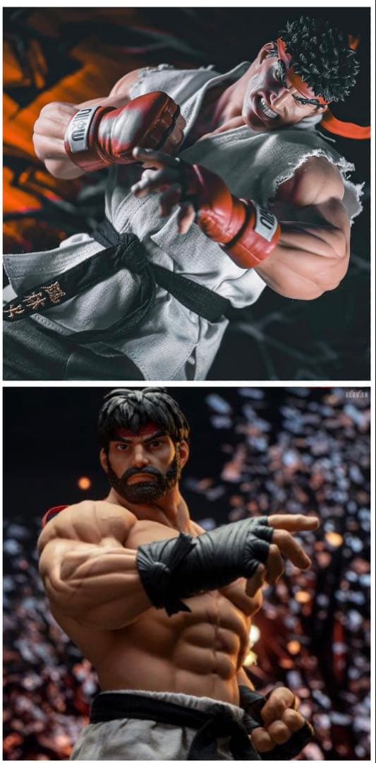 オマケ付き　888体限定ストリートファイター　リュウ 1/6 2体セット