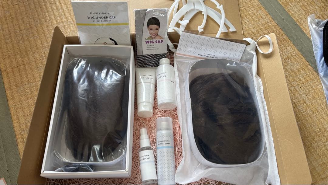 LINEASTORIA 初めての抗がん剤治療安心準備セット(人工毛)