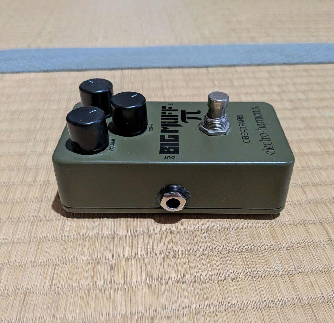 ギター electro-harmonix GREEN RUSSI BIG MUFF Pi