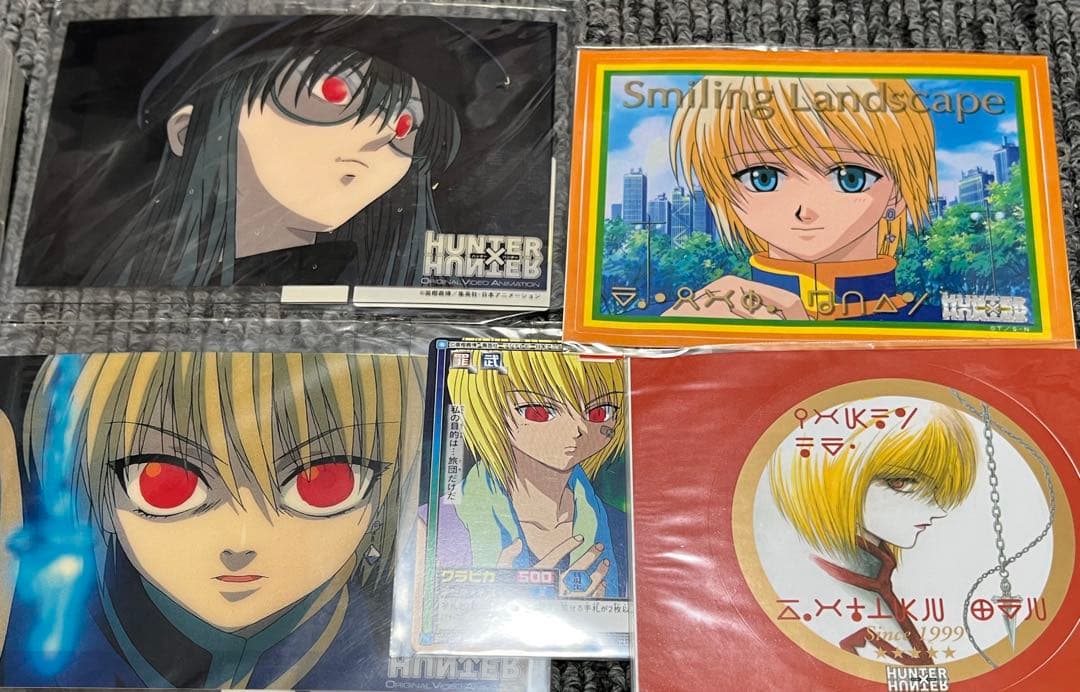 ♡*様 未開封　旧アニ　HUNTER×HUNTER クラピカ クリアポストカード