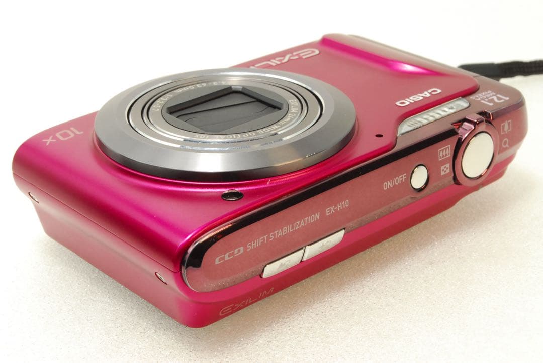 CASIO EXILIM EX-H10 ❤️スマホ転送 動作確認済 ピンク カメラ