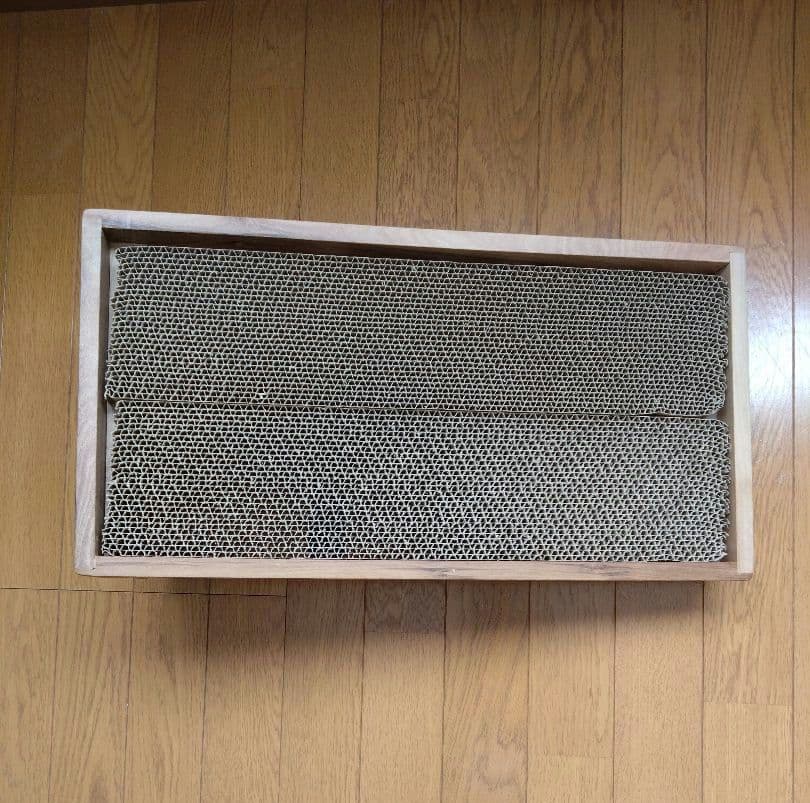 【新品爪とぎ付】オルネドフォイユ オルネコ クルミの木の爪とぎ