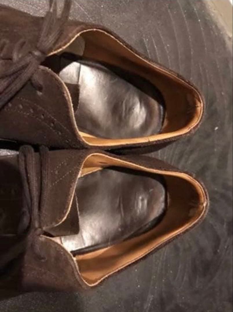 最終価格✨Church'sチャーチ✨スエードウイングチップ、ダークブラウン