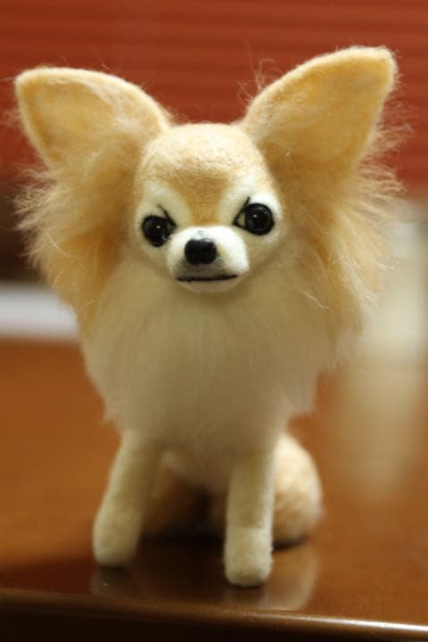 羊毛フェルト　チワワ