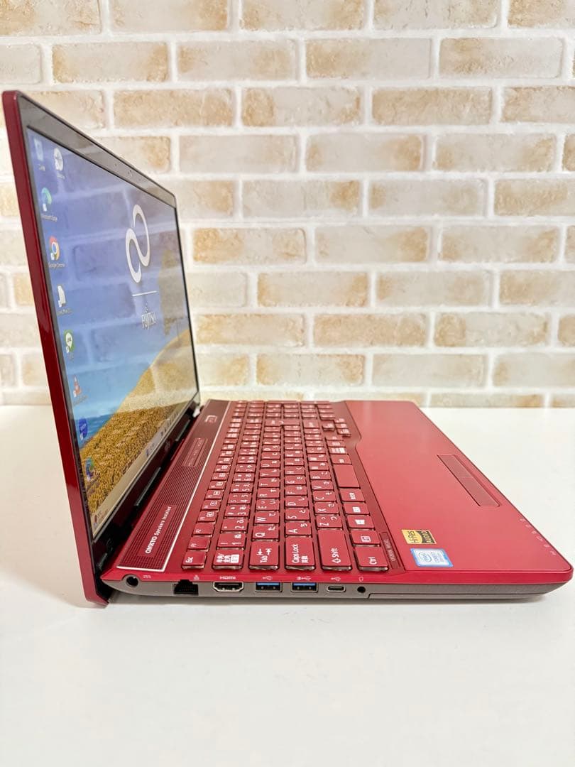 【第8世代Corei7】富士通 LIFEBOOK メモリ8GB SSD512GB