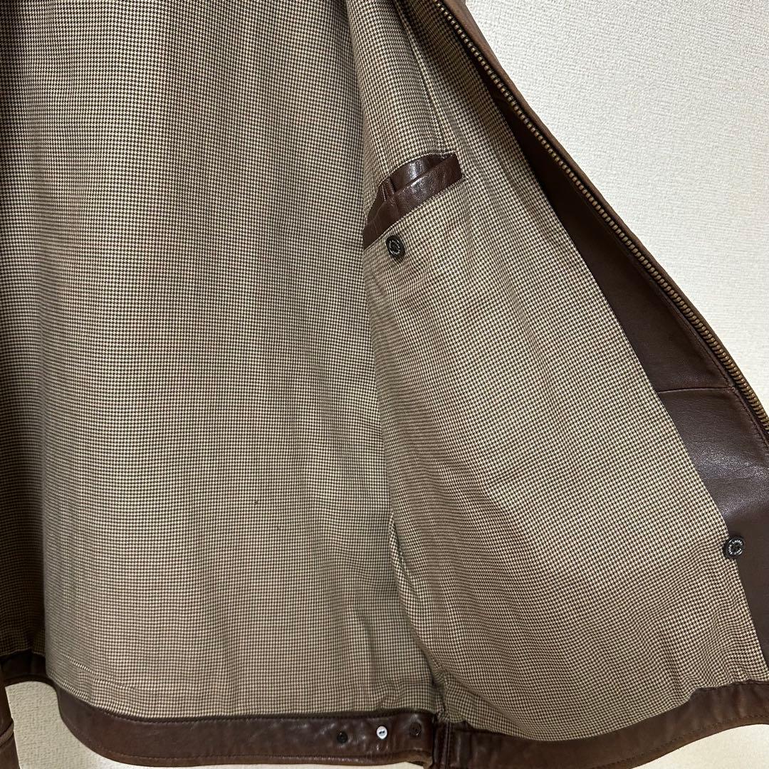 Polo by Ralph Lauren ブラウンレザージャケット ヴィンテージ